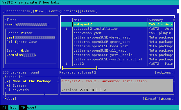 The Software Installation Module