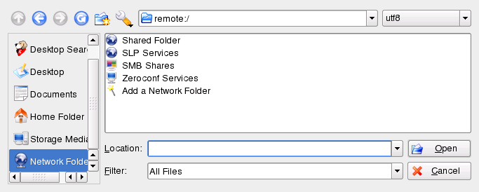 Opening a File from a Network Share