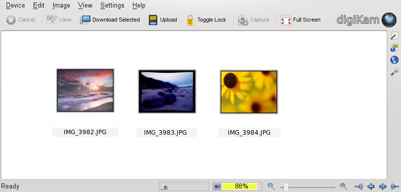 Downloading Pictures from a Camera