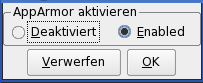 AppArmor aktivieren
