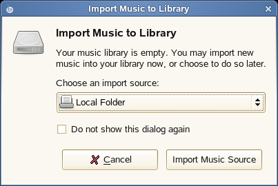 Import Music Library