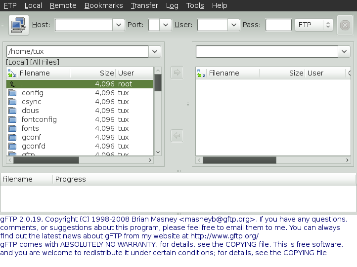 GNOME FTP