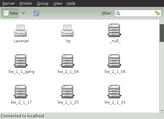 Printer Configuration Dialog