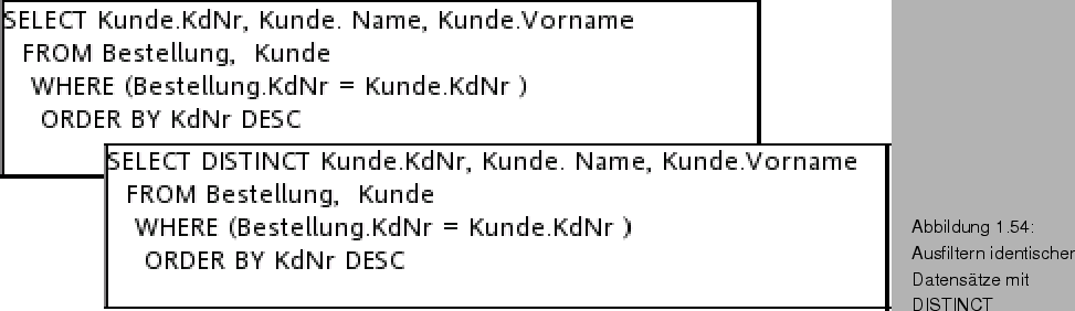 \begin{figure}\htmlimage
\spfiglii{0.90}{Bld20_48.eps}{Ausfiltern identischer Datenstze mit DISTINCT}{_Ref63754630}
\end{figure}