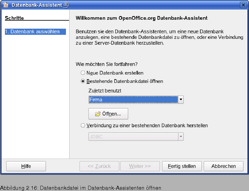 \begin{figure}\htmlimage
\spfigl{0.9}{Bld19_03.eps}{Datenbankdatei im Datenbank-Assistenten öffnen}{_B19_03}
{\vspace{-11pt}}
\end{figure}