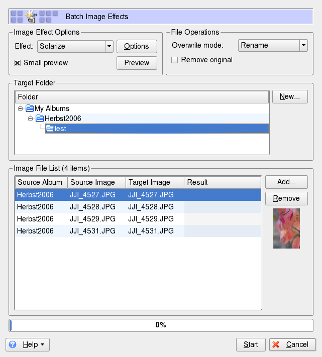 Batch Processing: Solarizing Images