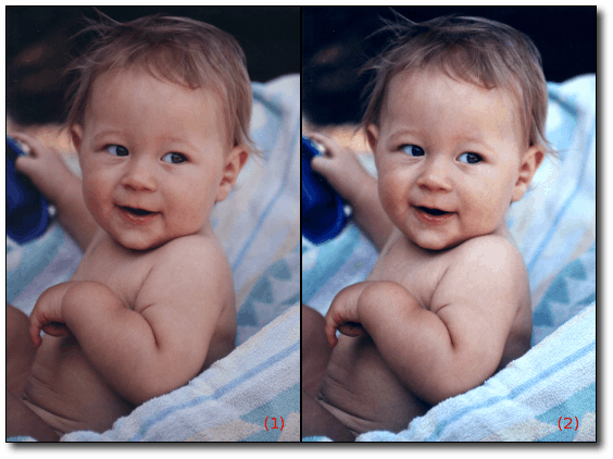 Das Modul "Tonwertkorrektur" in Aktion