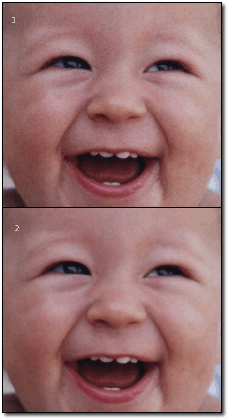 Das Modul "Rauschunterdr�ckung" in Aktion