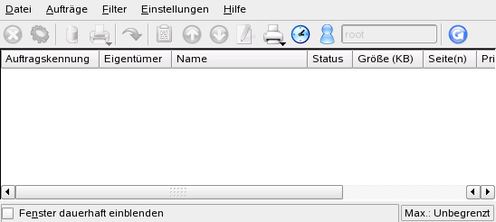 Verwalten von Druckauftr�gen mit KJobViewer
